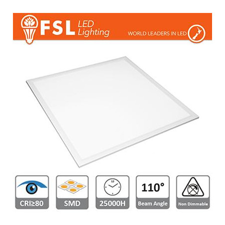 Pannello LED 60x60cm - 48W 4000K CRI80 EDGE-LIT