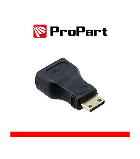 Adattatore Spina HDMI Mini(tipo C)–Presa HDMI(19PIN) dorato