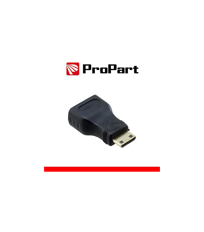 Adattatore Spina HDMI Mini(tipo C)–Presa HDMI(19PIN) dorato