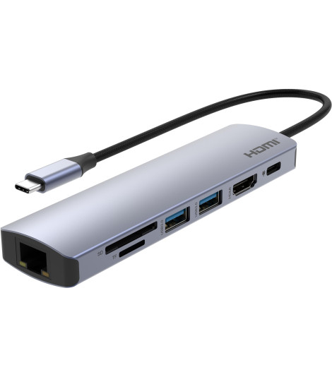 Adattatore da USB-C a HDMI, 4K60Hz , HDR + USB3.0-3.1-3.2 