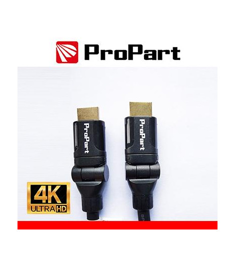 Cavo HDMI 2.0 High Speed 4K 3D Ether conn. 360° 3m SP-SP NER