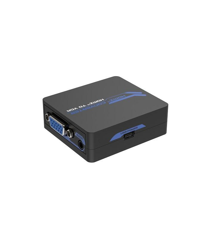 Mini Convertitore attivo da HDMI a VGA+Audio, 1080p