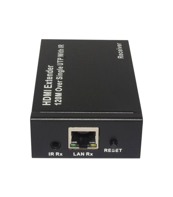 RX Extender HDMI over TCP/IP, abbinato a PET120R, 120MT 