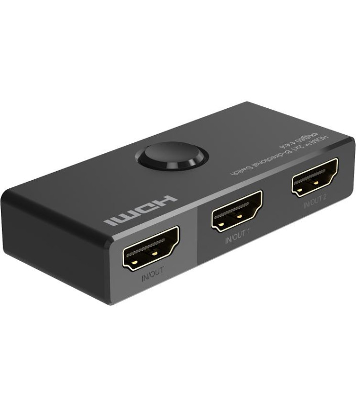 Switch HDMI 2x1, Splitter 1x2, 2 Bidirezionali, 4K@60hz