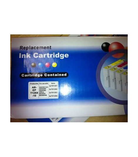 10 Cartucce Compatibili T1281-1282-1283-1284 (4xBk+6 color)