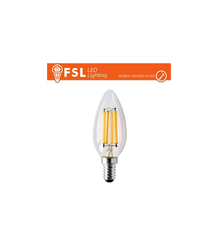 Lampada Filamento Oliva - 4W 2700K E14 470LM