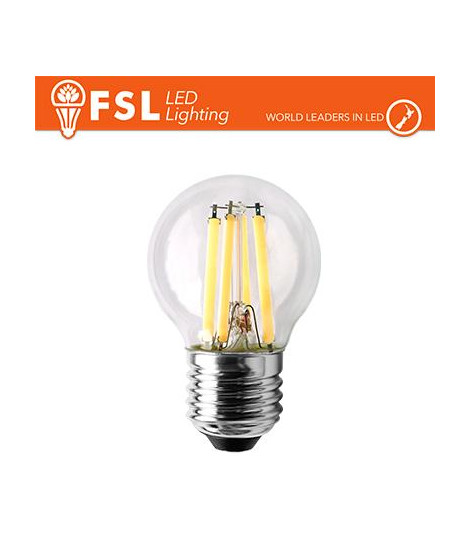 Lampada Filamento Sfera - 4W 2700K E27 400LM