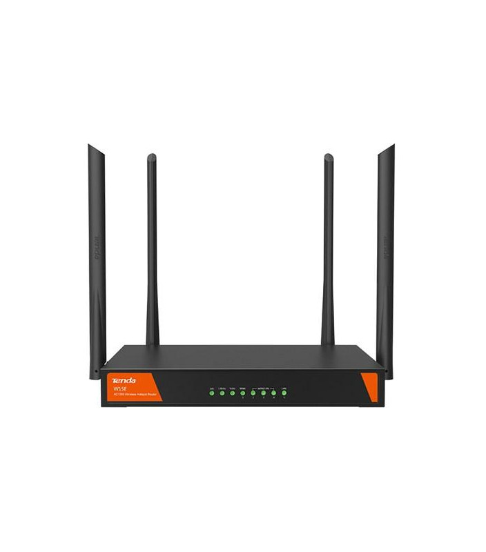 Tenda W15E 1200Mbps smart Router WiFi 11ac Internet cafe