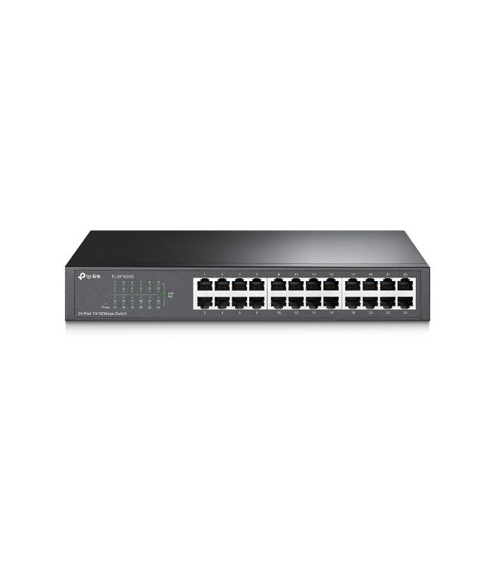 Switch desktop 24 porte 10/100Mbps in acciaio TL-SF1024D