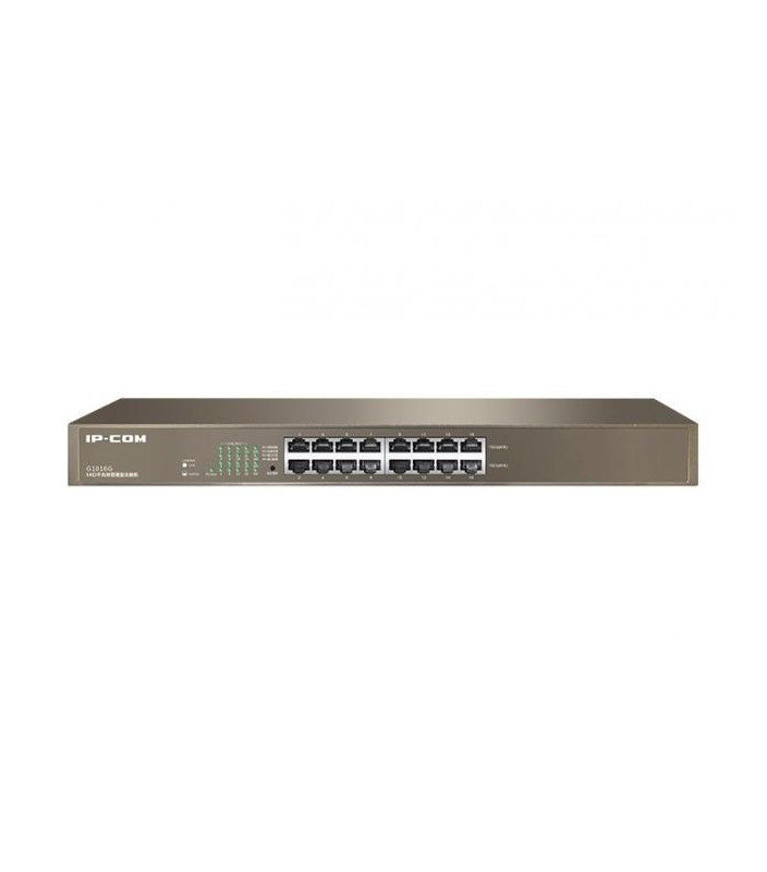 Switch ethernet Gigabit 16 porte da rack IP-COM G1016G