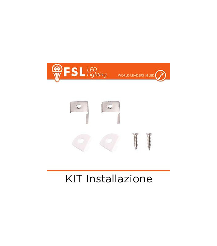 KIT Installazione per Profilo Angolare