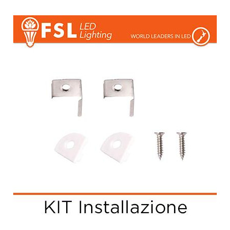 KIT Installazione per Profilo Angolare