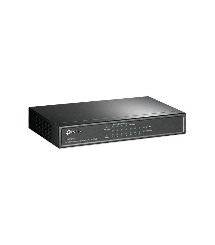 Desktop switch 8 porte gigabit 4 porte PoE 55W TL-SG1008P