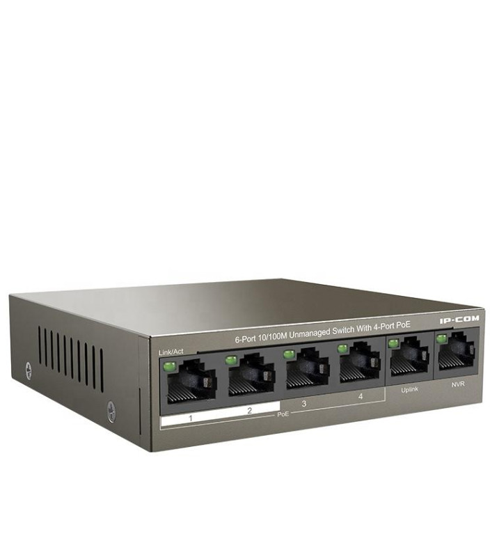 Switch 4 porte PoE +2 porte uplink 10/100Mbit F1106P-4-63W