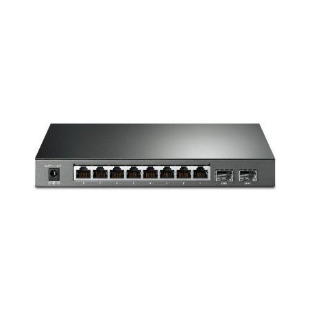 Smart Switch JetStream Gigabit 8 Porte PoE+ con 2 Slot SFP 