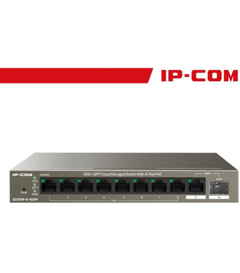 Switch IP-COM G3210P 8 porte PoE Gigabit