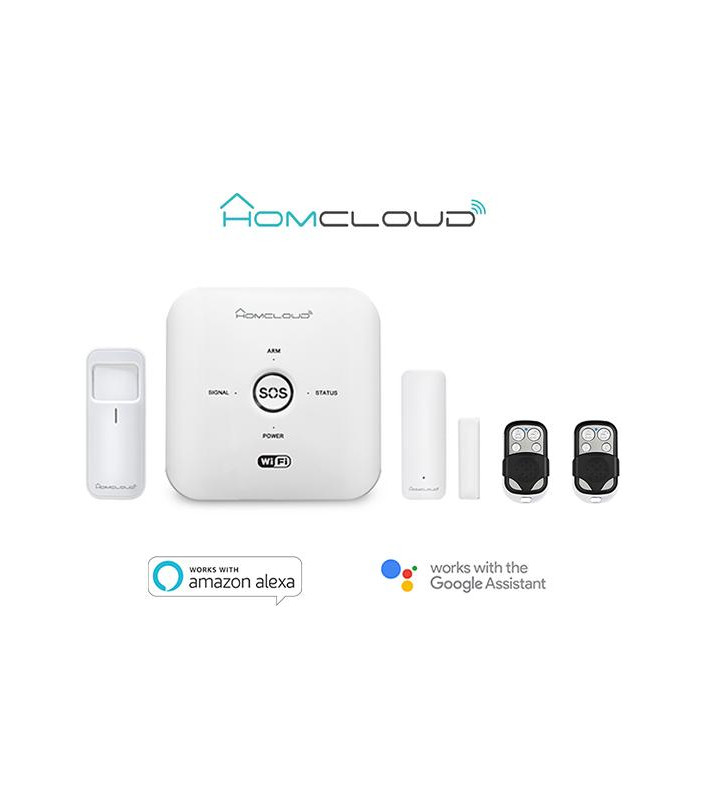 Kit Antifurto wireless 10G Homcloud Wi-Fi + GSM