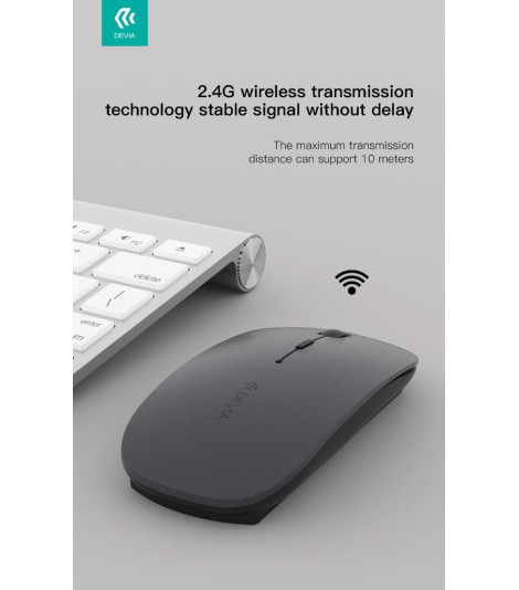 Mouse wireless con DPI regolabile 2.4G + Bluetooth Dual mode