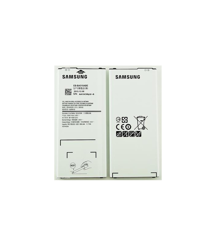 EB-BA510ABE A510 Samsung Batteria A5 2016 Originale 2900mAh