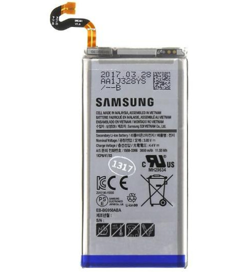 Batteria per Samsung S8 EB-BG950ABE 3000mah Bulk