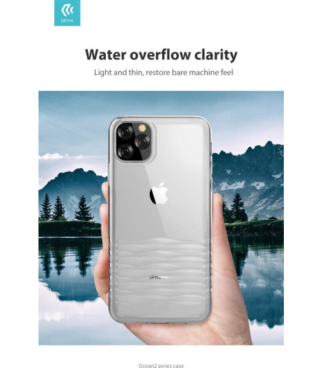 Cover Ocean 2 Protezione Trasparente per iPhone 11 Pro Max